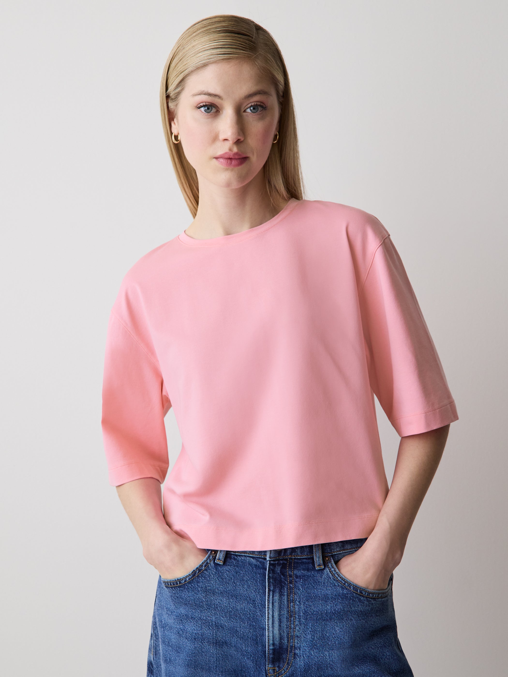 Loose Supima Cotton Tee