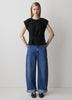 Knit Blouse Organic Cotton Extended Sleeve