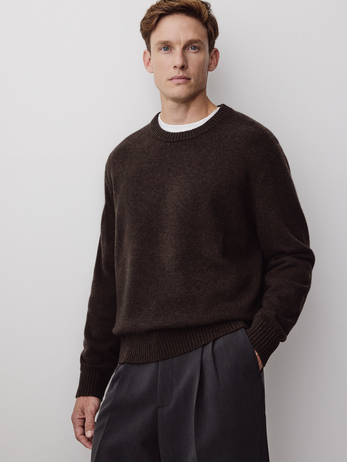 Lambswool Crew-Neck Sweater