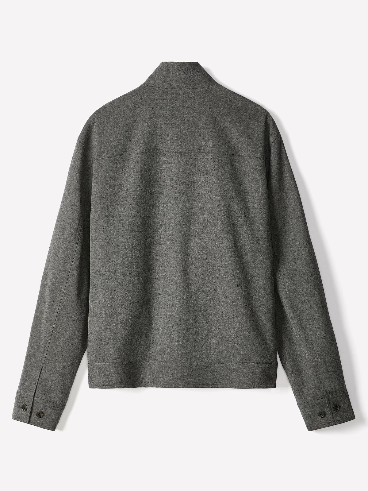 Brushed-Knit Milkman Jacket with Pockets