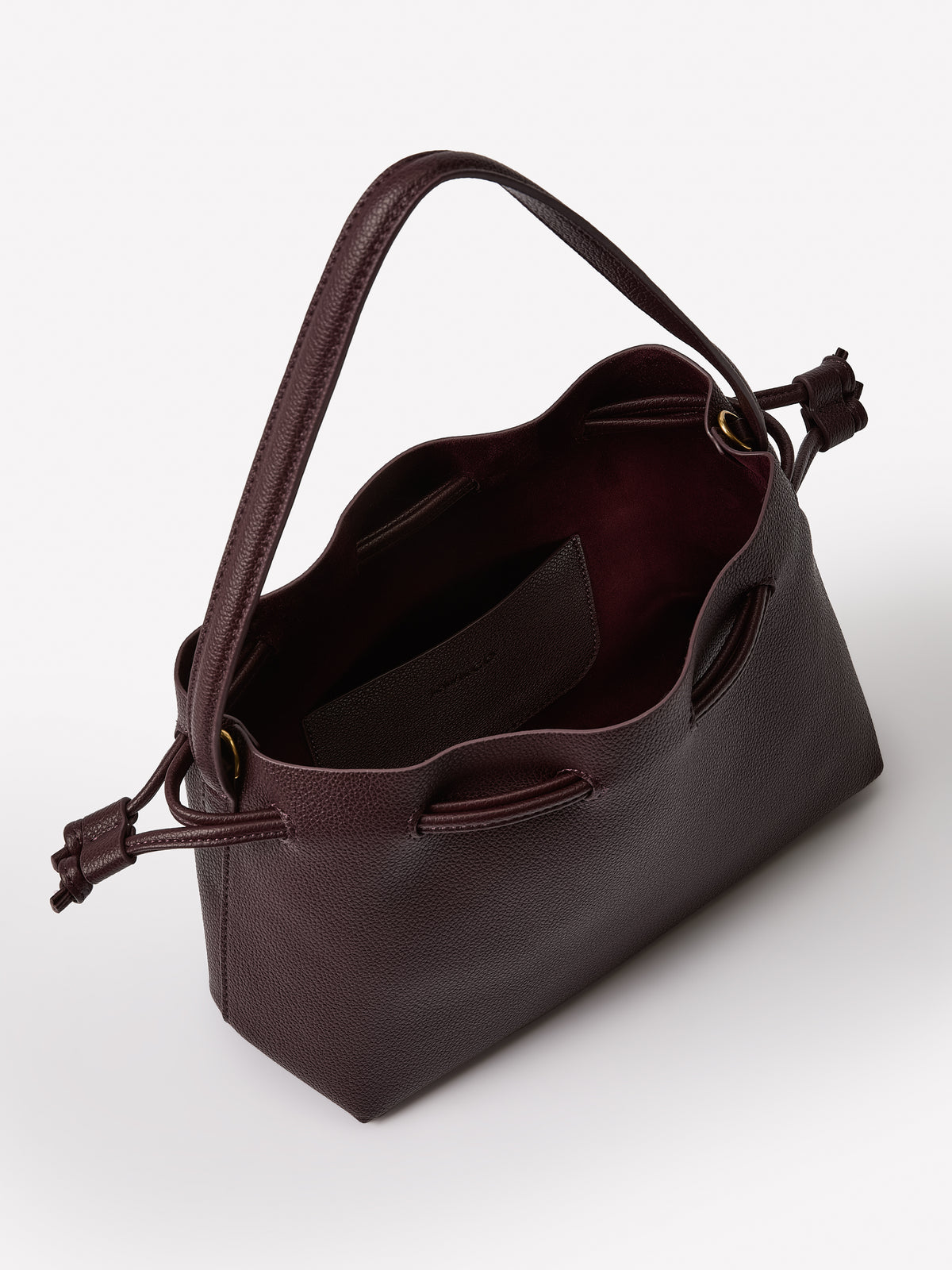 Small Faux Leather Cross-Body Bag