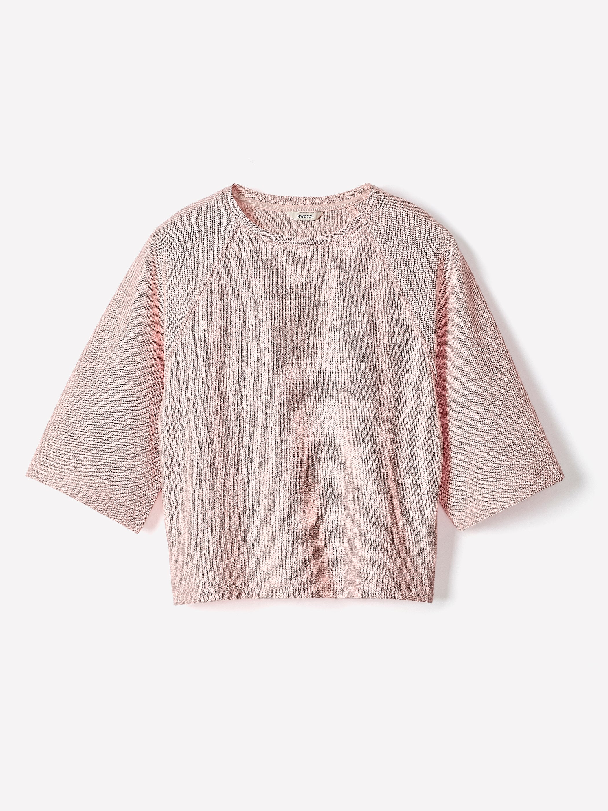 トップス MANY WAY RAGLAN SLEEVE KNIT completed-cropped-raglan-