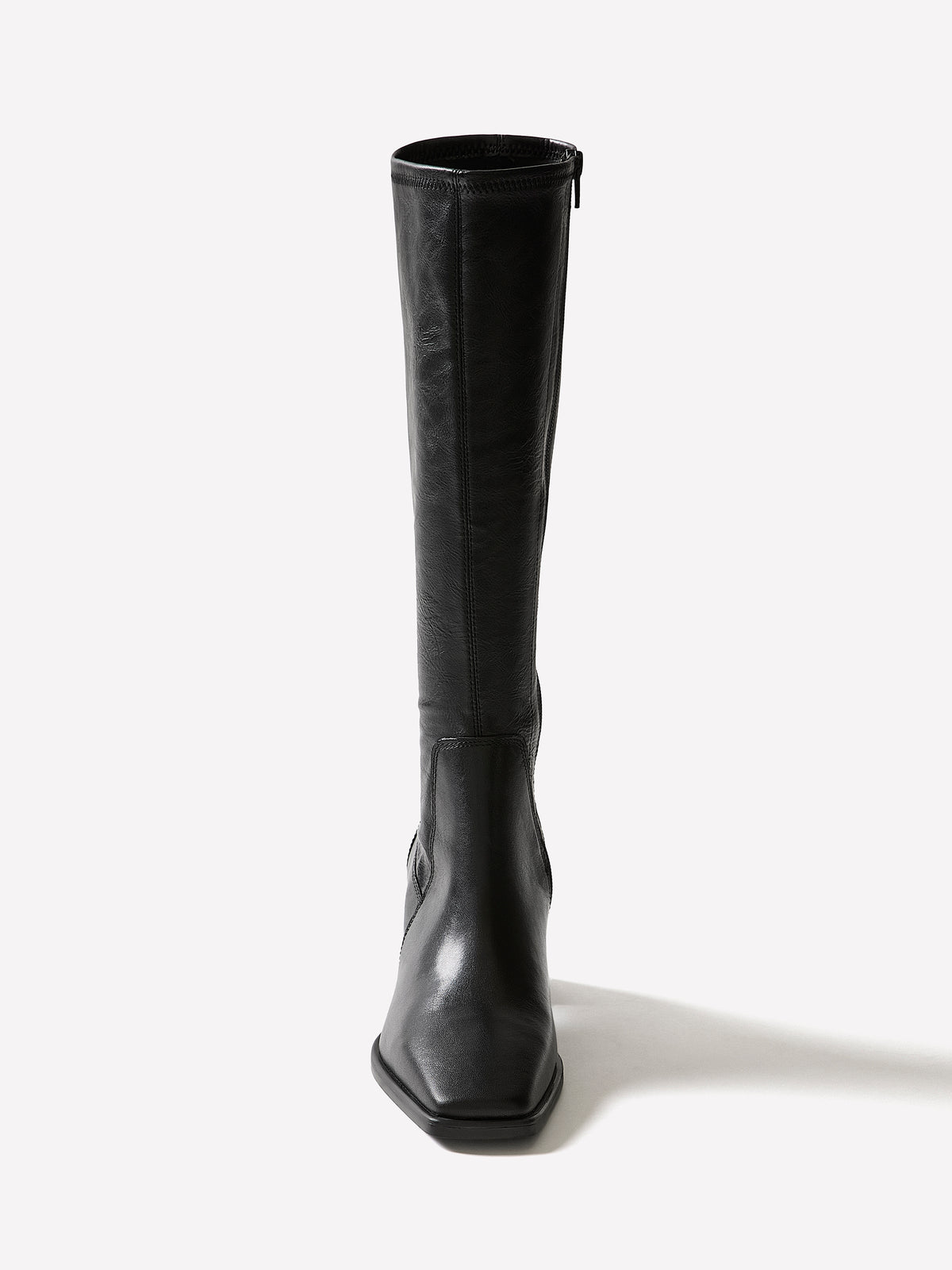 High Knee Leather Boot