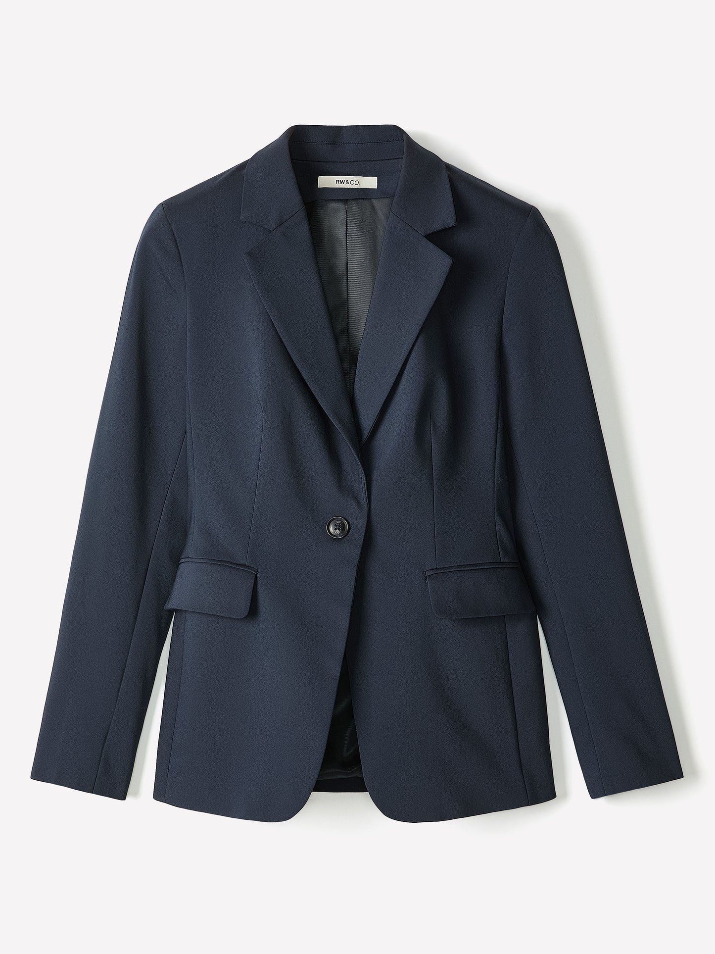 Limitless One-Button Fitted Blazer
