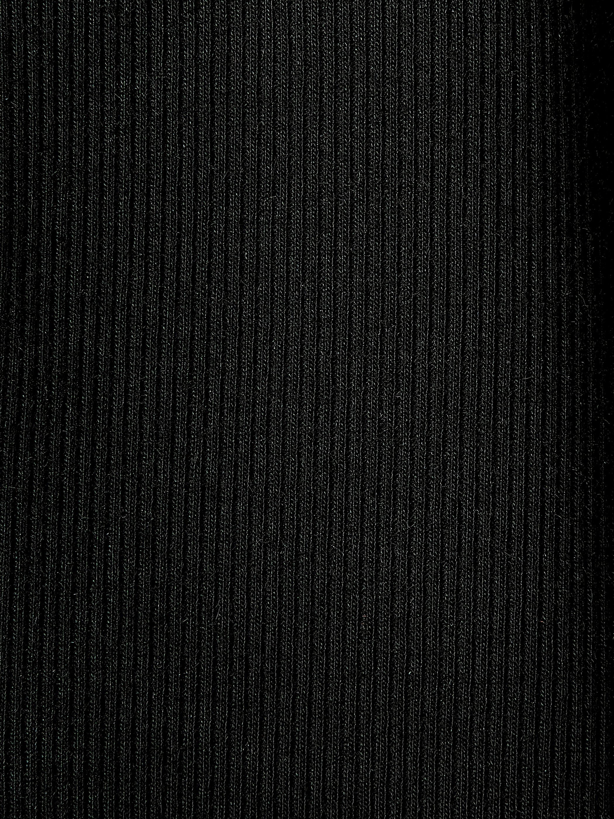 Haut Henley Côtelé à Manches Longues