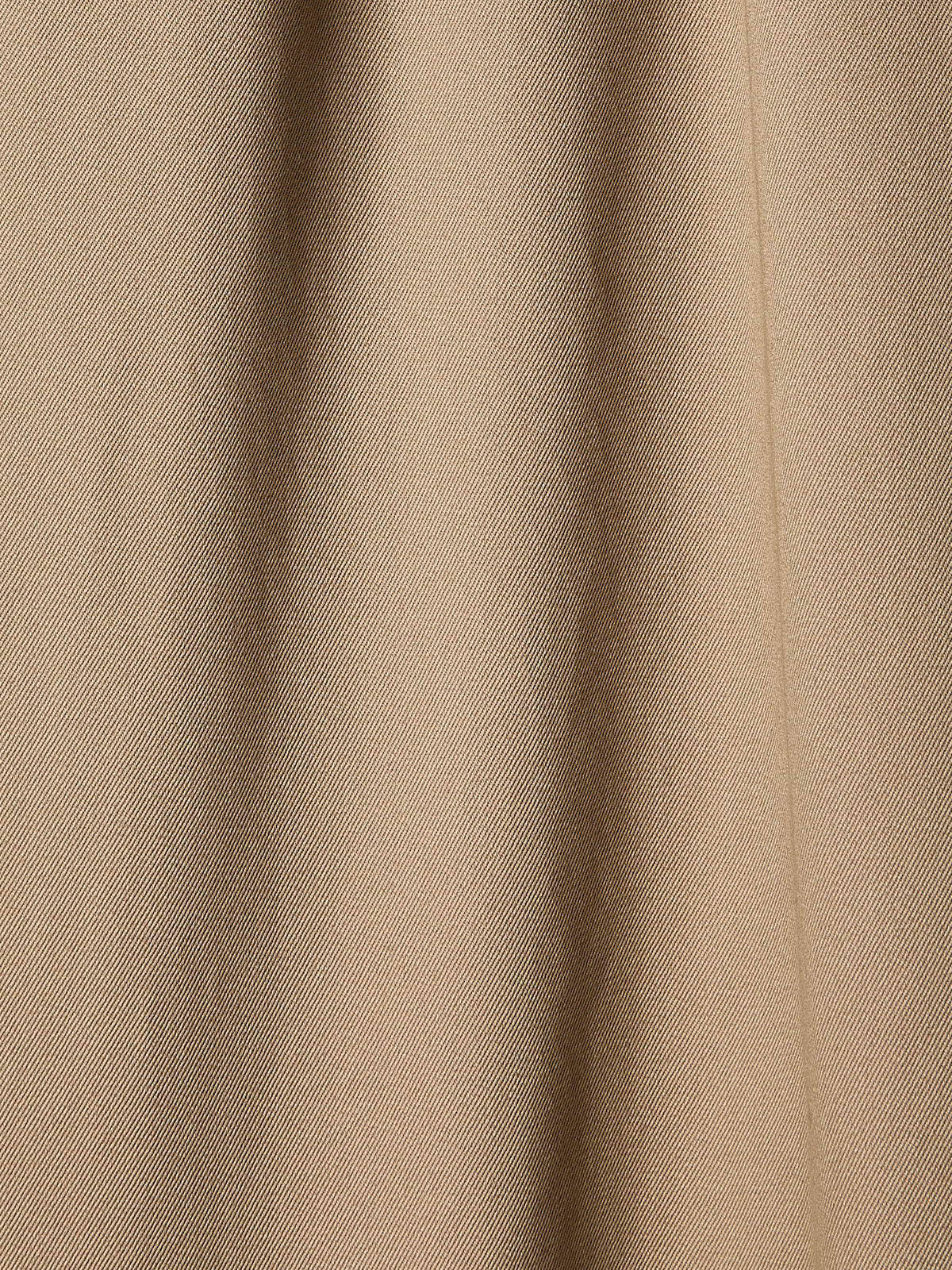 Loose Straight-Leg Pleated Chino Pant