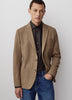 Slim Fit Knit Blazer