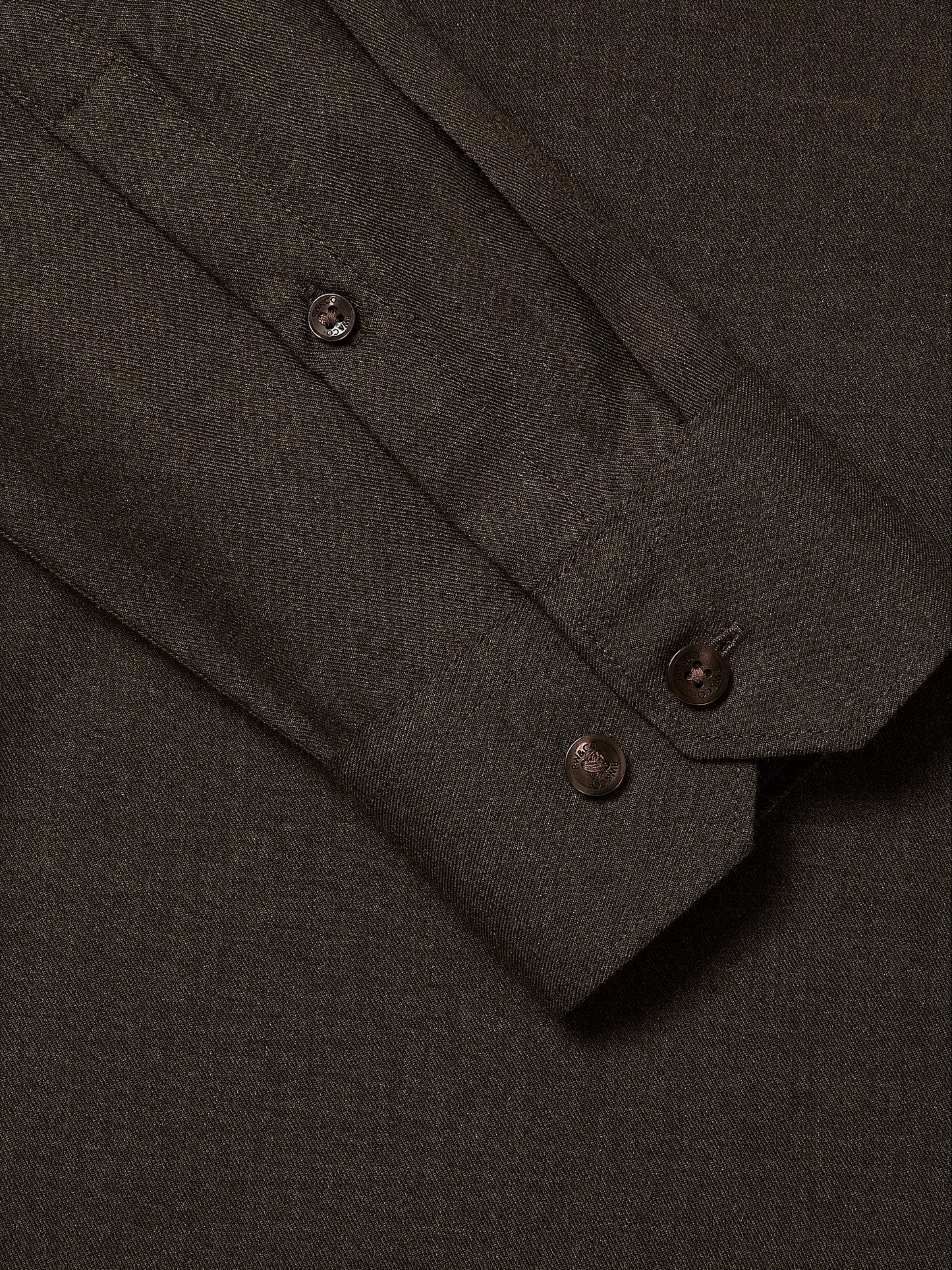 Tailored Lyocell Shirt with Stand-Up Collar