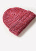 Wool Blend Marled Knit Beanie