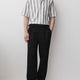Loose Straight-Leg Pleated Chino Pant