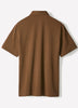 Men's Knit Tailored Collar Polo Shirt Supima Cotton