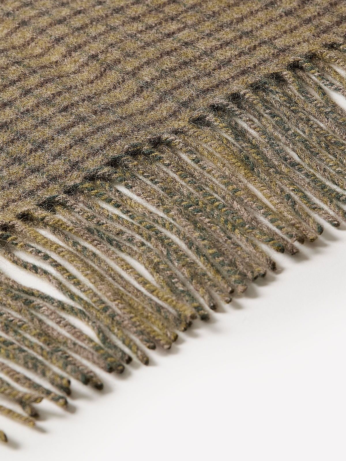 Wool Plaid Scarf
