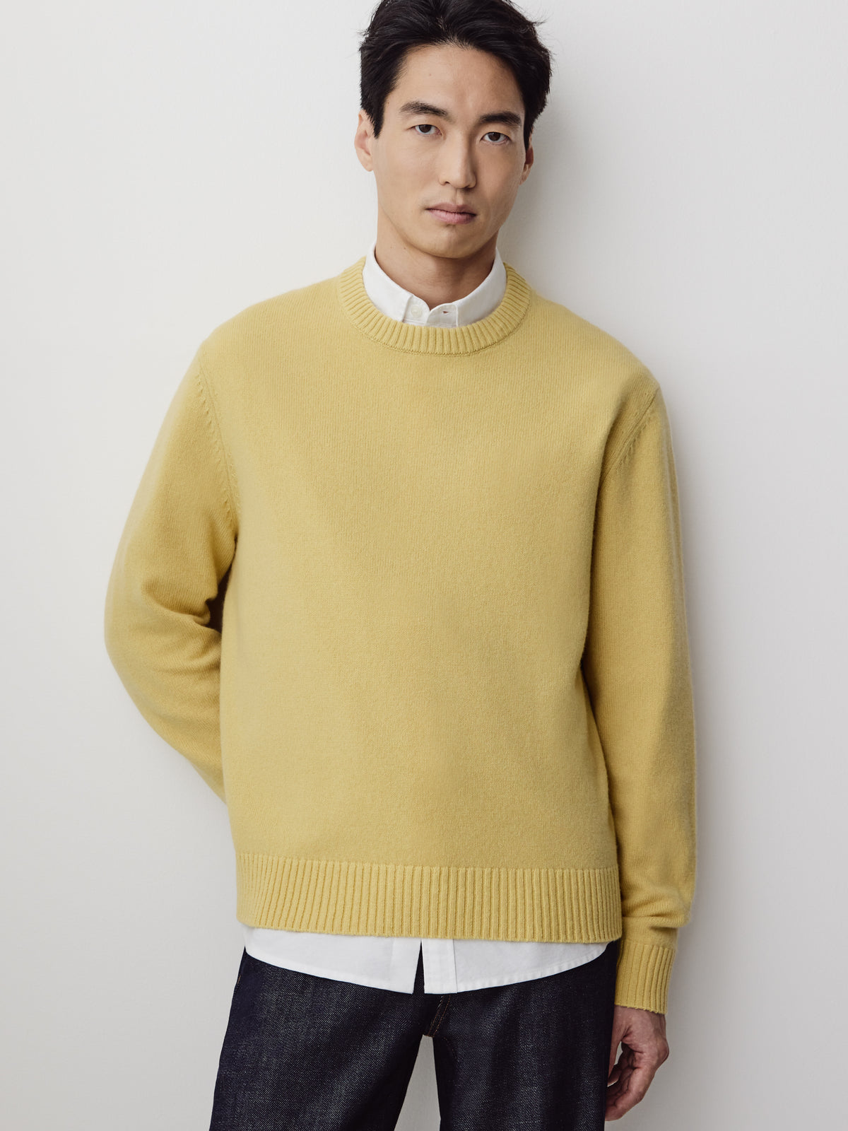 Lambswool Crew-Neck Sweater