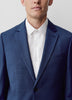 Blue Slim Fit Wool Suit Blazer