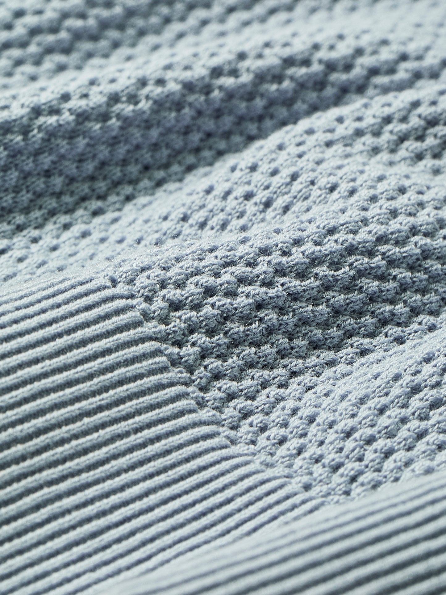 Textured Short-Sleeve Polo Sweater