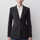 Woven Stretch Hourglass Blazer Two Button