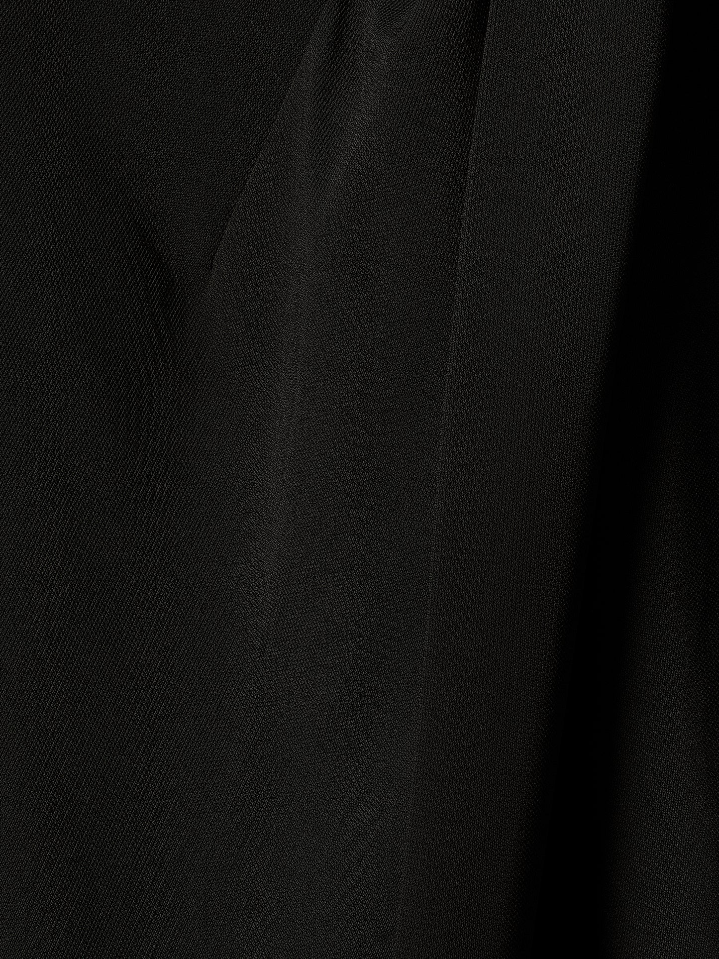 Extended-Sleeve Top with Crossover Draped Mock Neckline