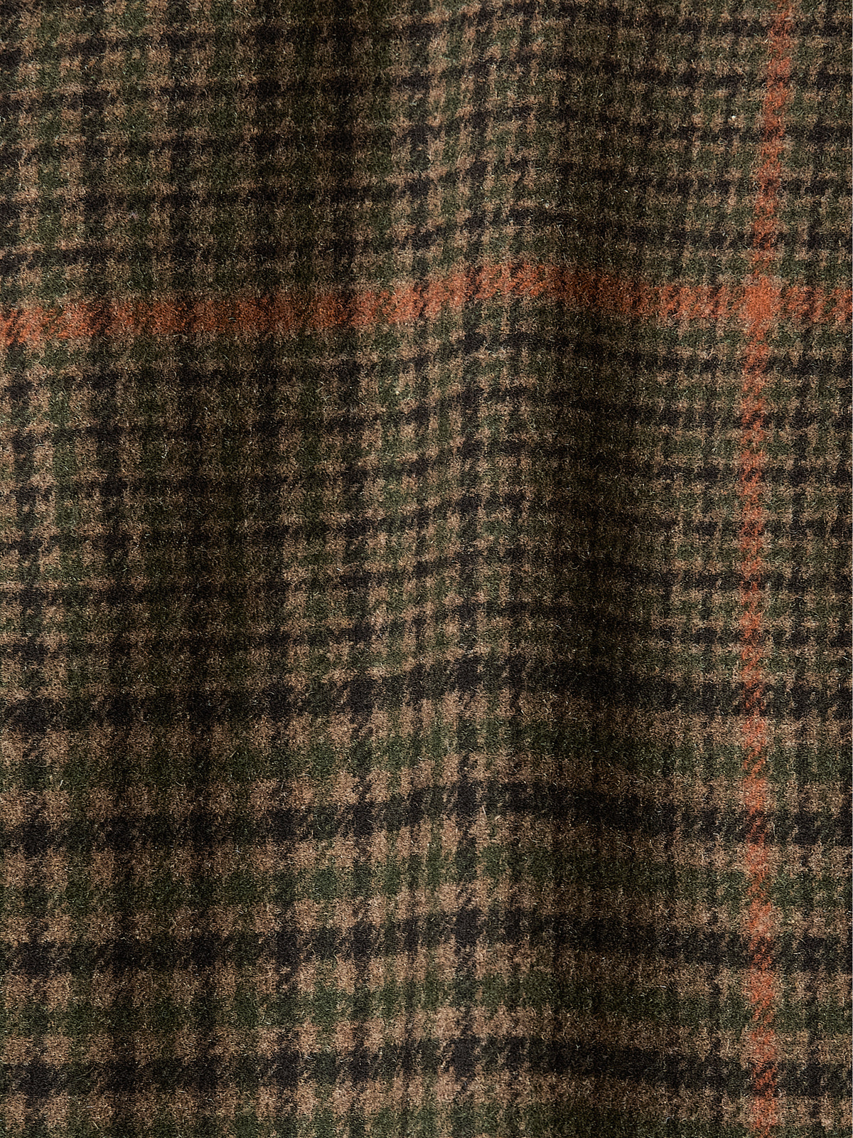 Plaid Wool-Blend Jacket