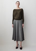 Off Shoulder Knit Sweater 100% Merino Wool