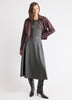Wool-Blend Scoop-Neck Long-Sleeve Top