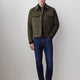 Woven Faux Suede Shacket Jacket