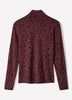 Long-Sleeve Mock-Neck Top