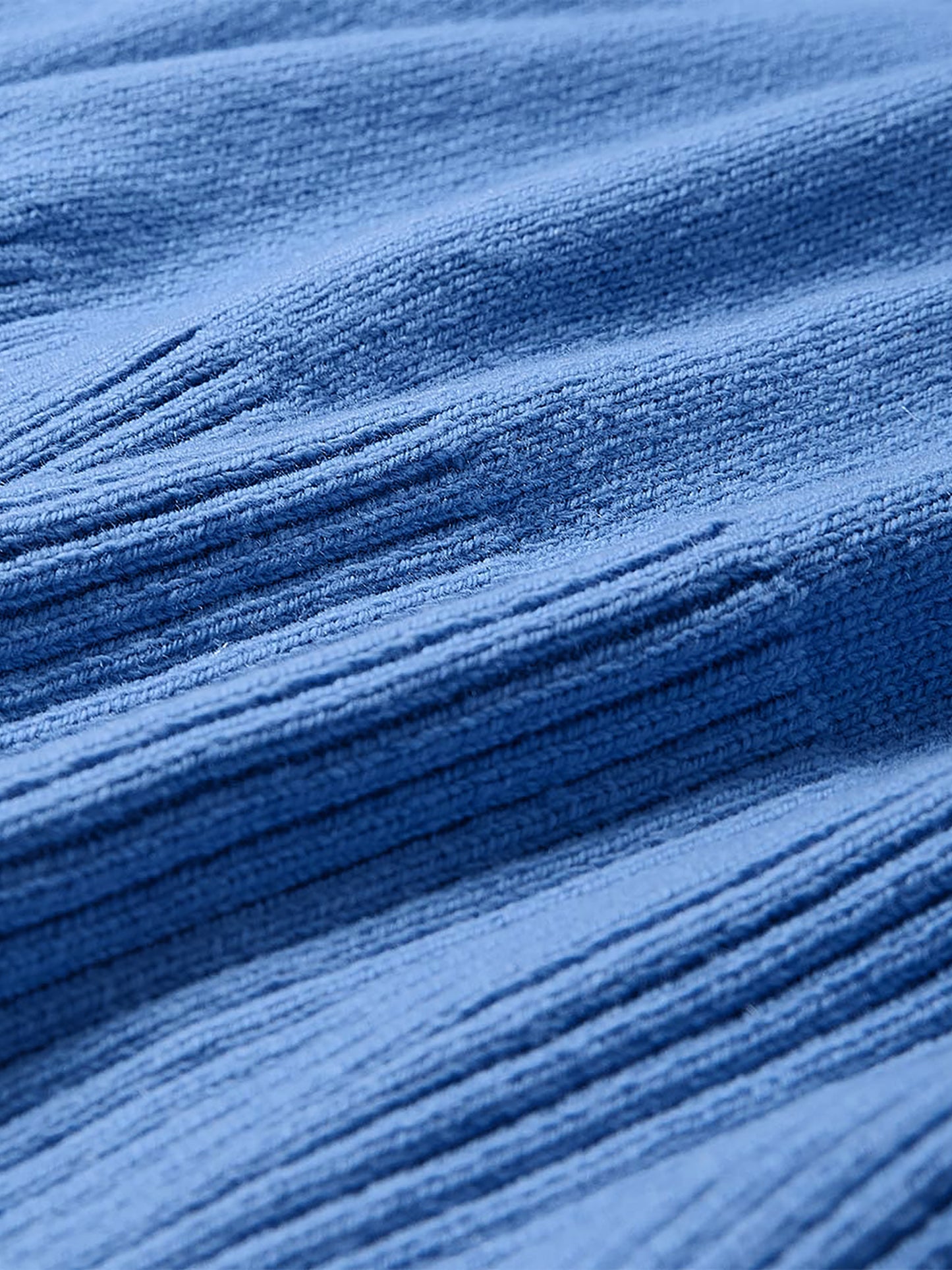 Long-Sleeve Funnel-Neck Merino-Blend Sweater