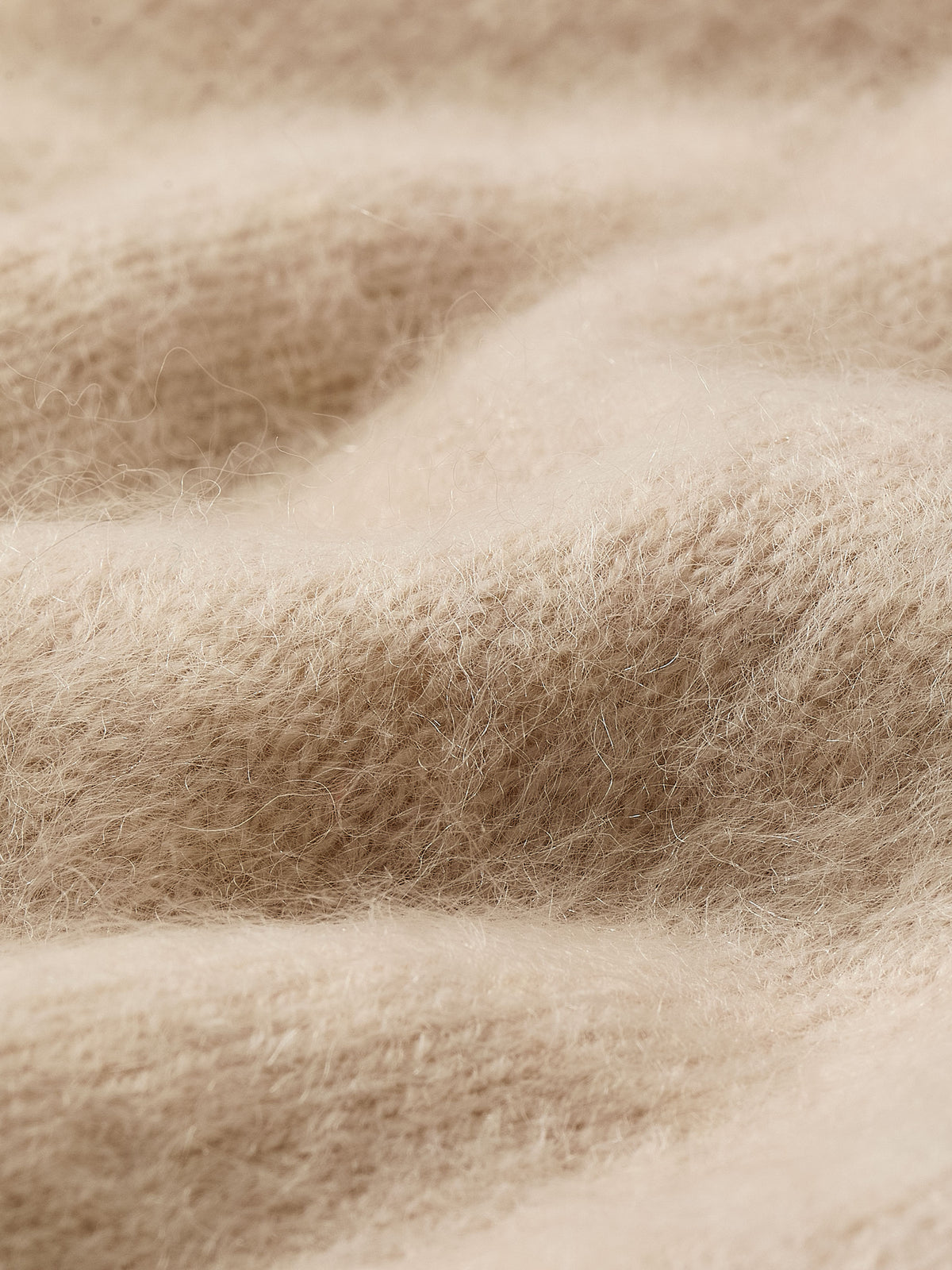 V-Neck Hairy Merino Tank