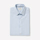Woven Tailored Collar Shirt Large Fine Stripe