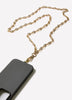 Metal Imitation Necklace with Chain Detail