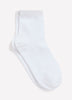 Ribbed Crew Socks