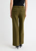 Mid-Rise Wide-Leg Heavy Twill Pant