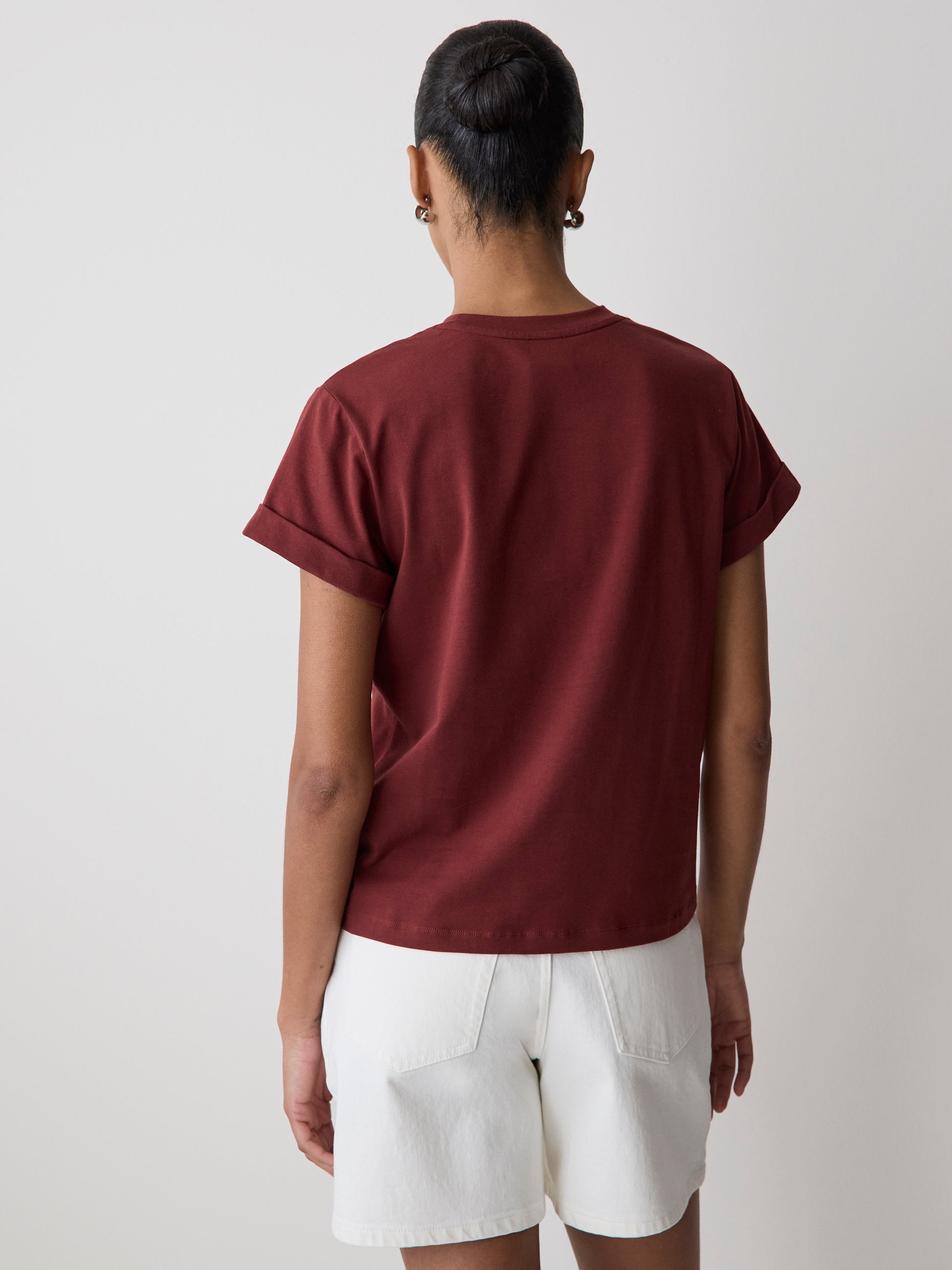 Organic Cotton Short-Sleeve Crew-Neck Tee