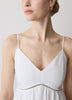Sleeveless Sweetheart Maxi Dress with Eyelets