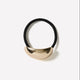 Hair Elastic with Metal Dome