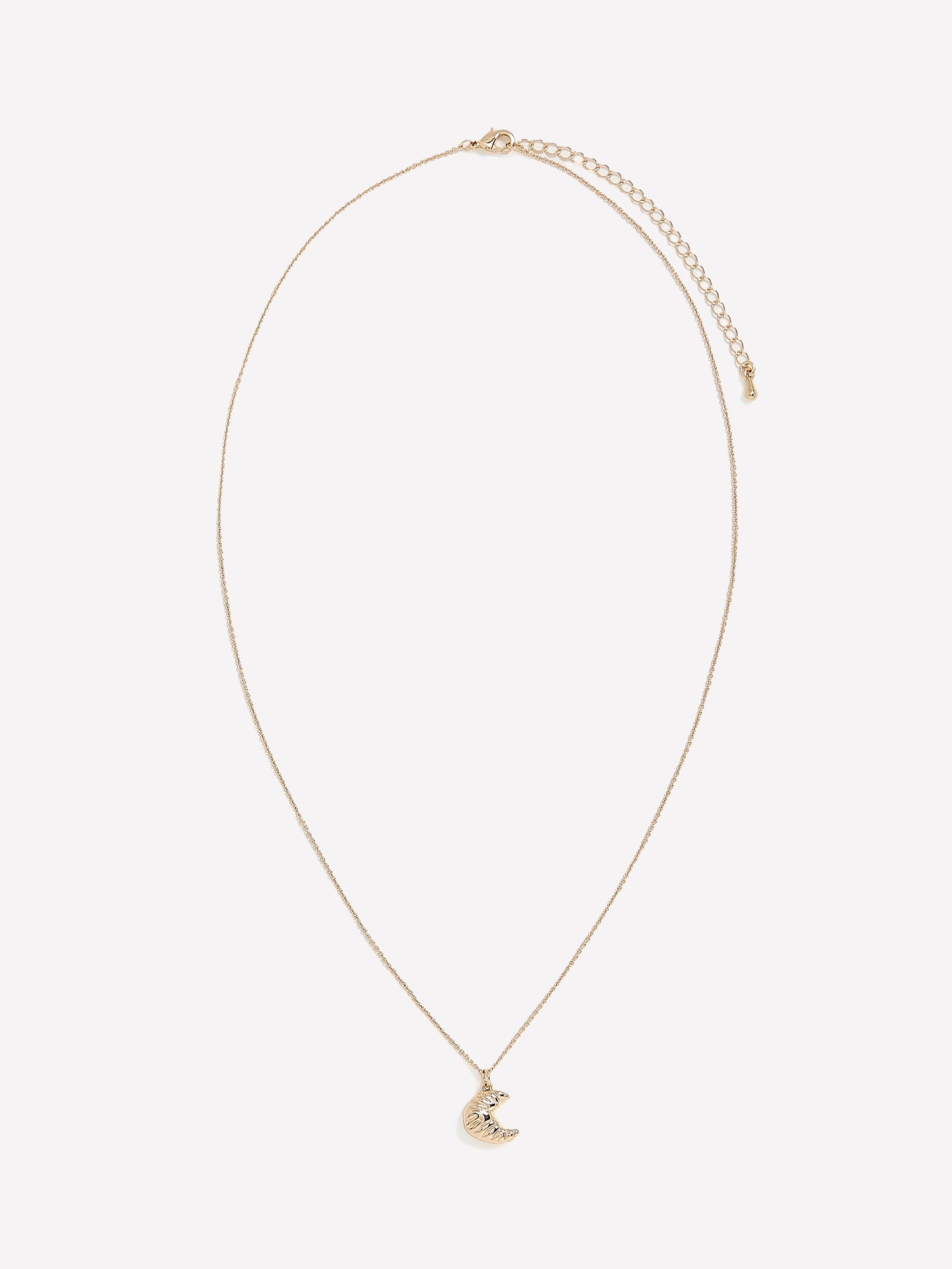 Chaîne Délicate avec Pendentif en Croissant