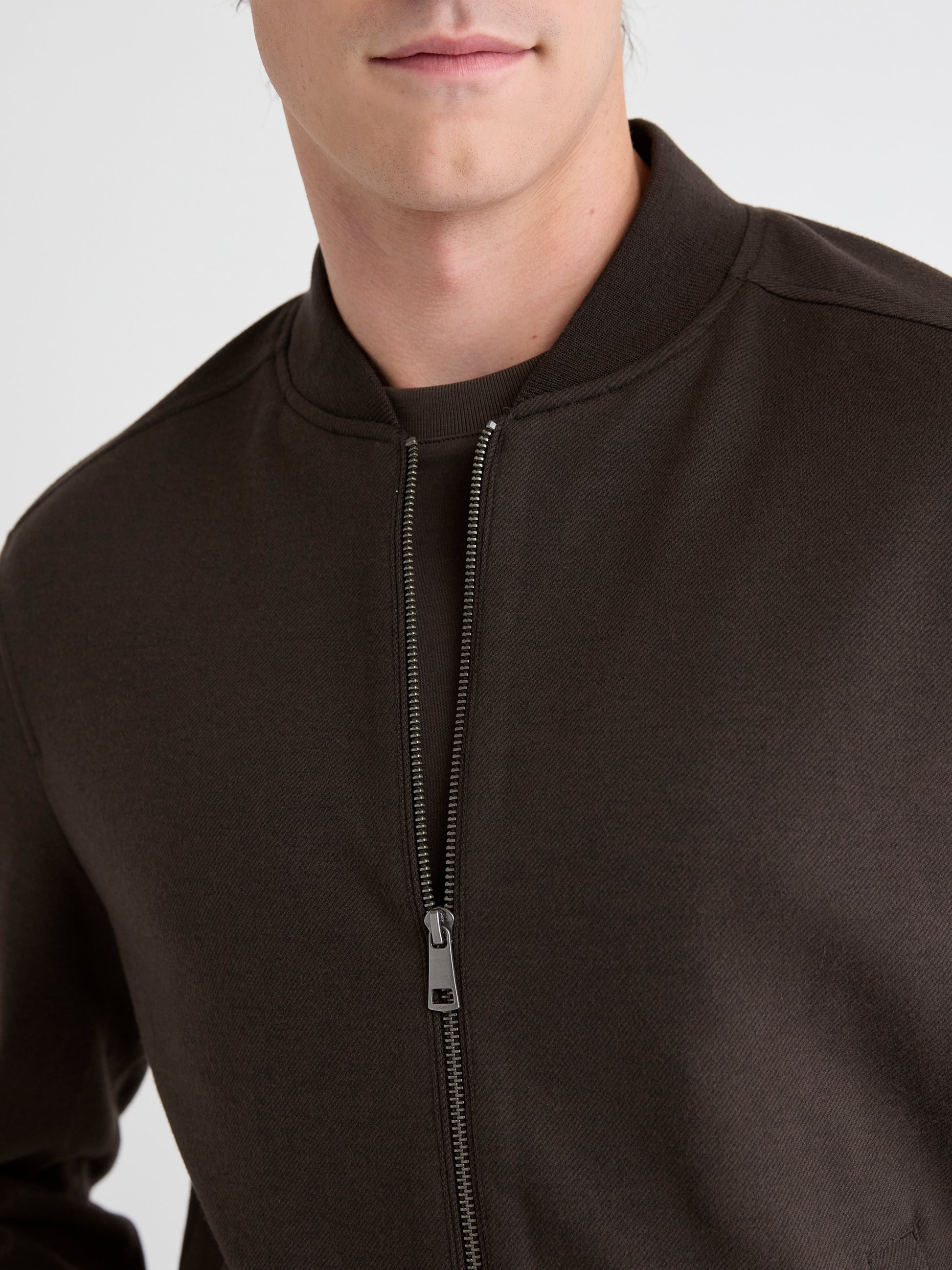 Chocolate Bomber Jacket