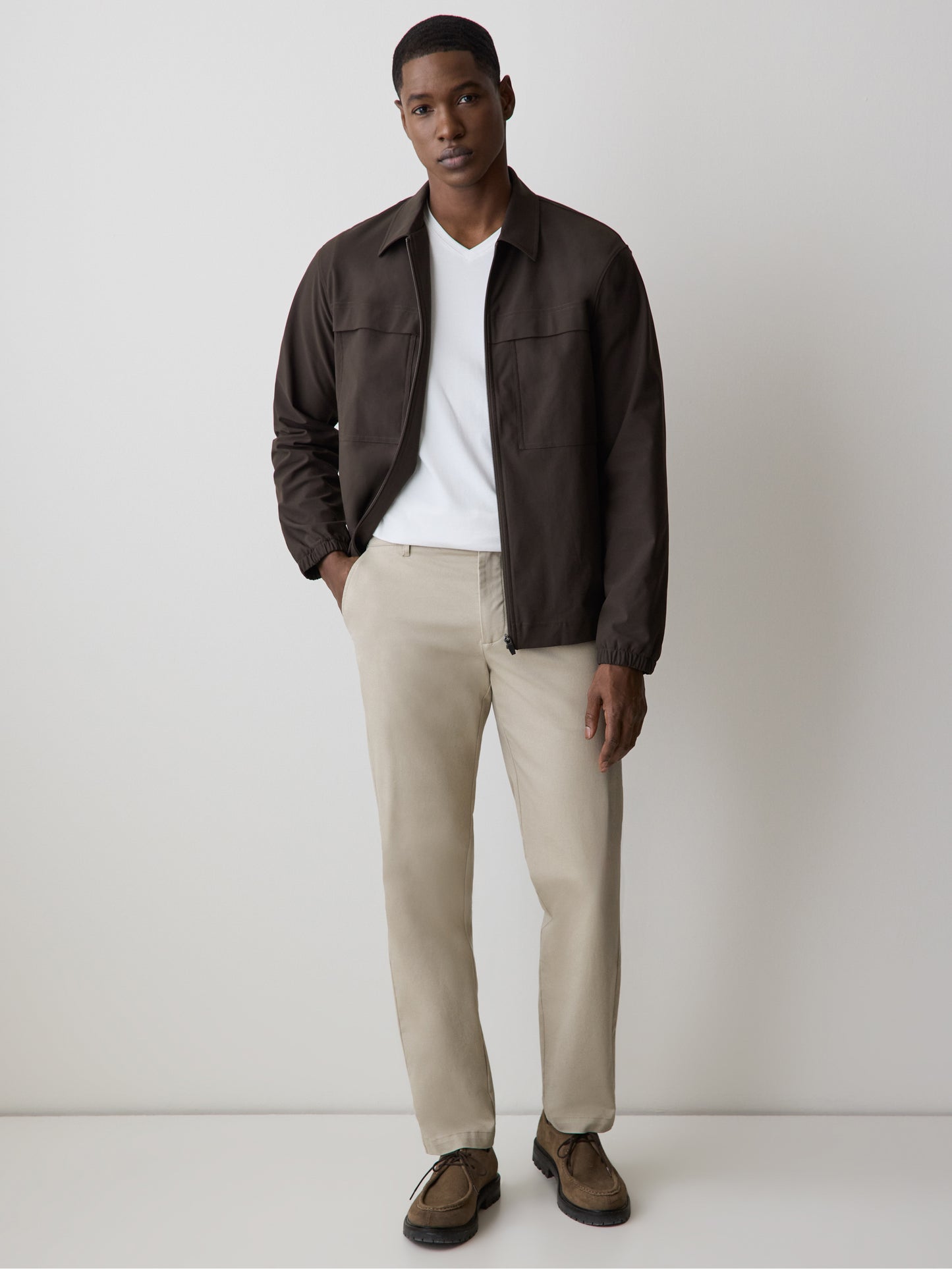 Supima Cotton (R) V-Neck T-shirt