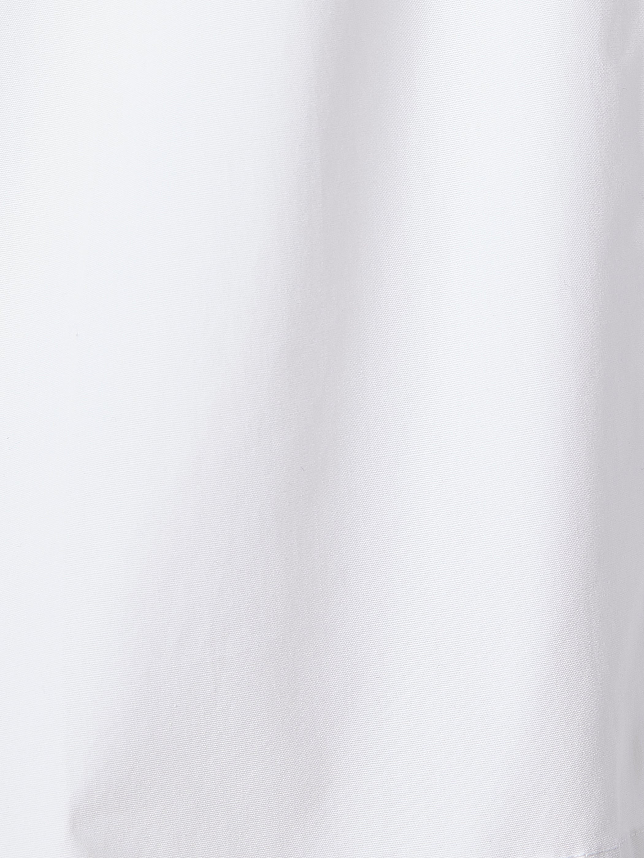 Woven Cotton Blend Balloon Sleeve Blouse