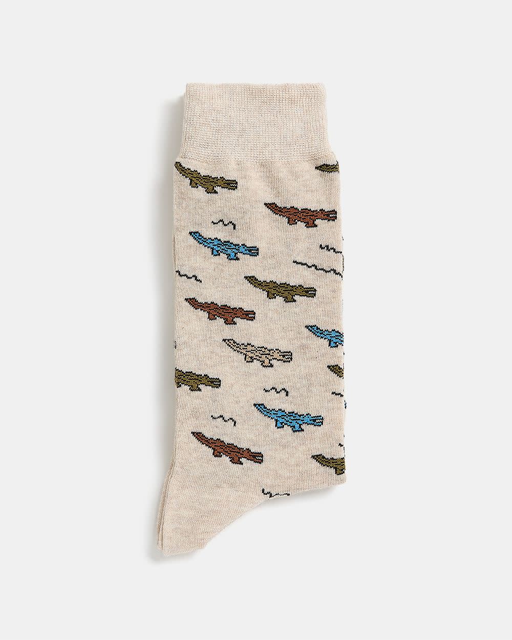 Crocodile Socks