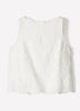 Sleeveless Embroidered Blouse