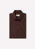 Woven Tailored Collar Shirt with Gingko Print
