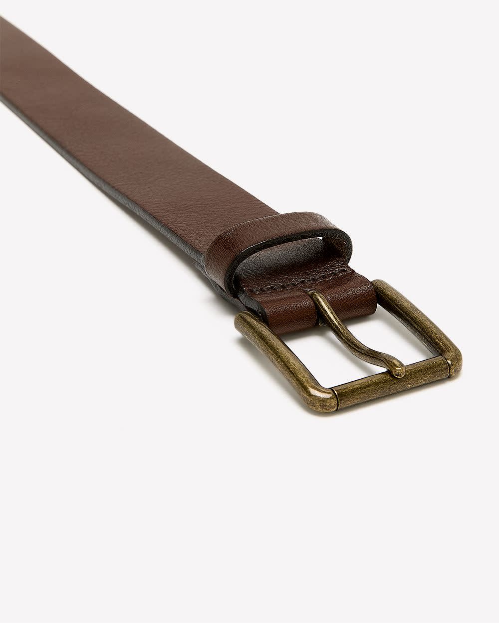 Italian Leather Casual Belt