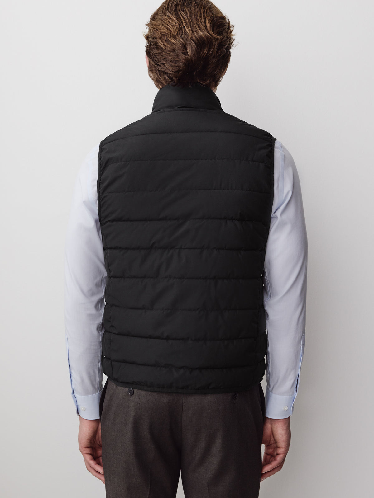 Woven Cotton Blend Mens Outerwear Jacket