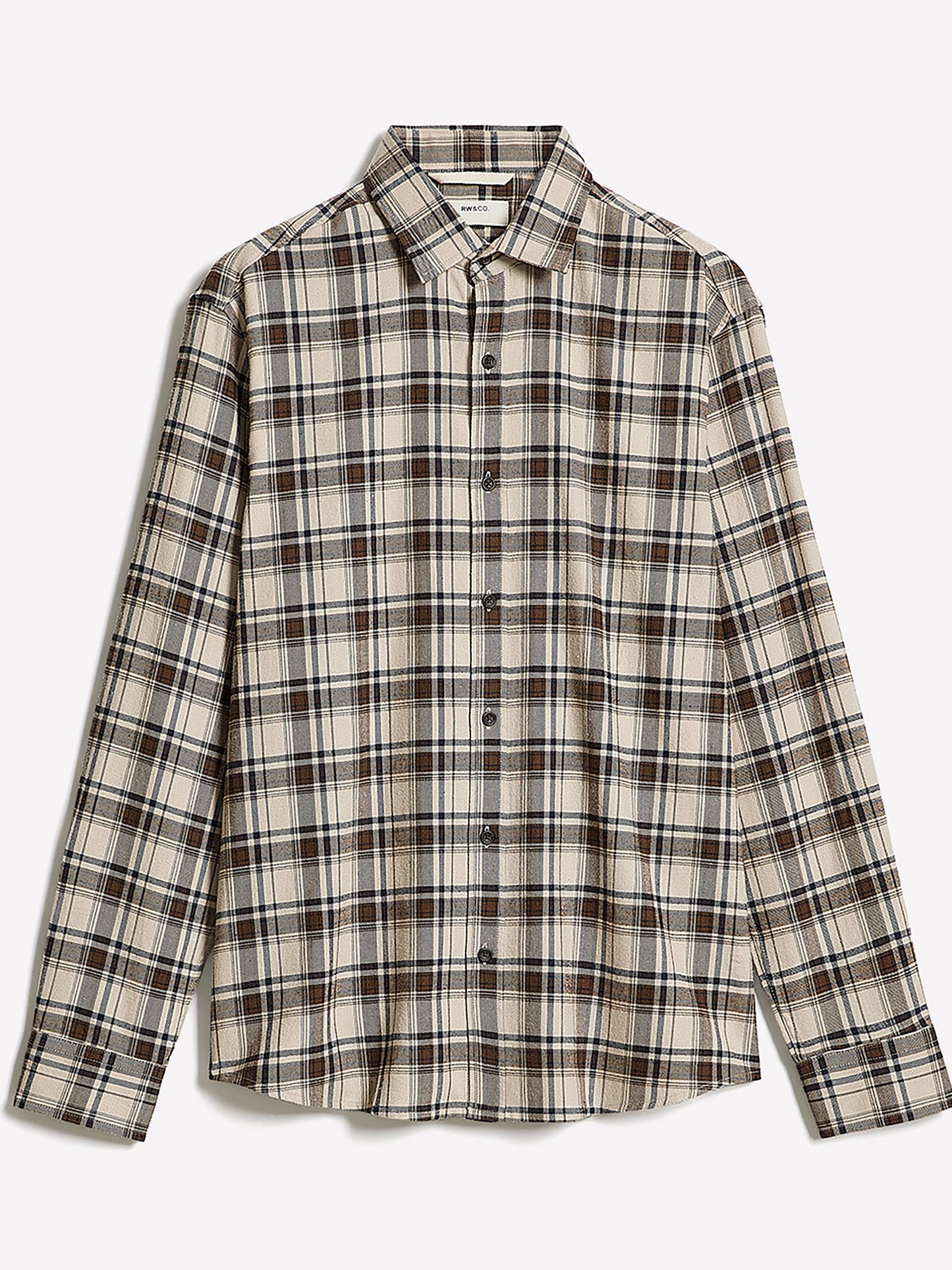Regular Fit Plaid Flannel Shirt