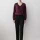 Mid-Rise Straight-Leg Cropped Pant