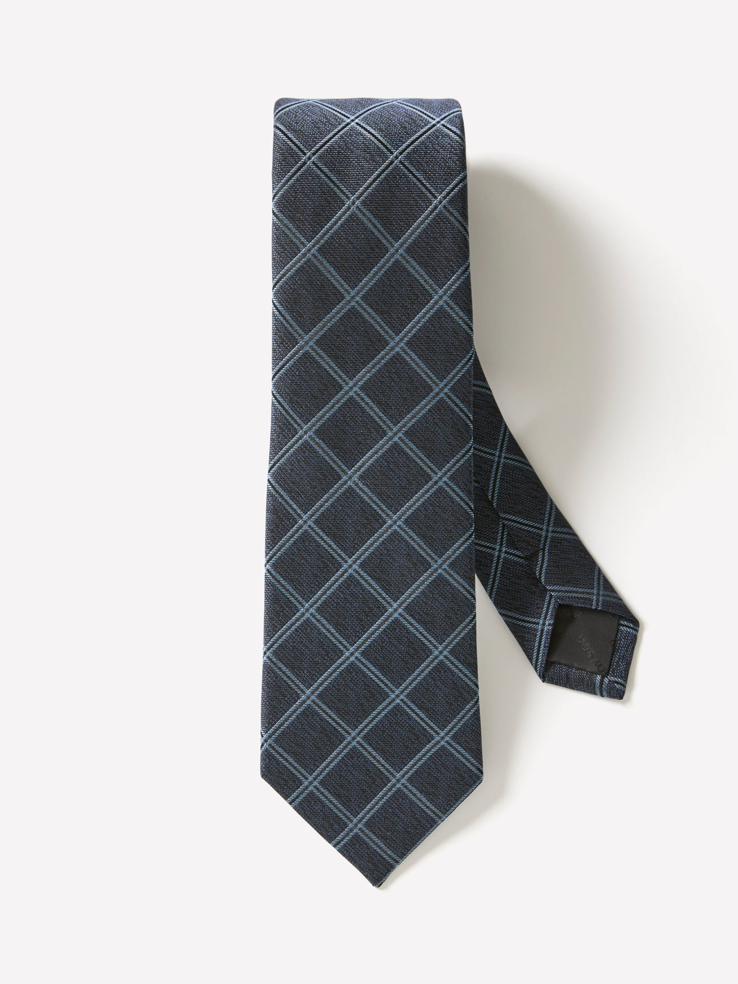 Regular Tie with Checkered Pattern