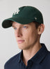 Woven Cotton Relaxed Fit Hat with Adjustable Strap