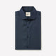 Tailored-Fit Two-Tone Piqué-Knit Dress Shirt