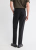 Wool-Blend Tapered-Leg Pleated Dress Pant